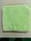 40 * 40cm میکرو فیبر سبز 600gsm ترمیم التراسونیک Coral Fleece Towels