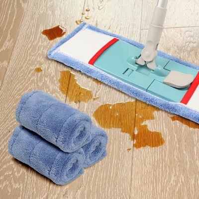 پد ماپ قابل استفاده مجدد برای Swiffer Sweeper Mop Microfiber Mop Pad قابل شستشو برای تمیز کردن پایه تخته کف سخت