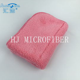 Microfiber Coral Fleece Cleaning Towel Kitchen Wash Tools Red Color Super Absorbent