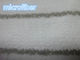 پارچه میکرو فیبر پارچه ای خاکستری سفید بافی خاکستری با پارچه 580gsm Mop Pad