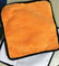 پارچه فرنگی نارنجی رنگارنگ مرجانی 200gsm جارو پارچه تمیز 30 * 30cm 400gsm