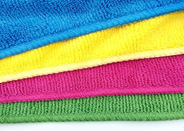 پارچه 280 گرمی 50*70 سانتی متری OEM بدون پرز، پارچه میکروفیبر جاذب نرم، حوله ظرف شویی میکروفیبر